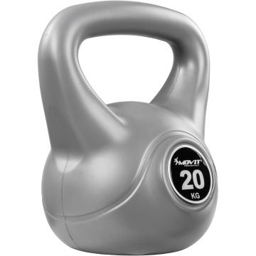 Kettlebell, de 1-20 kg, gri MOVIT