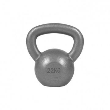 Kettlebell din fier Argintiu/Negru 2-32kg Gorilla Sports