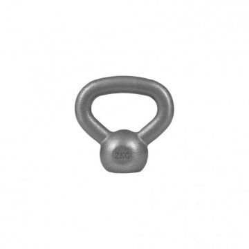 Kettlebell din fier Argintiu/Negru 2-32kg Gorilla Sports