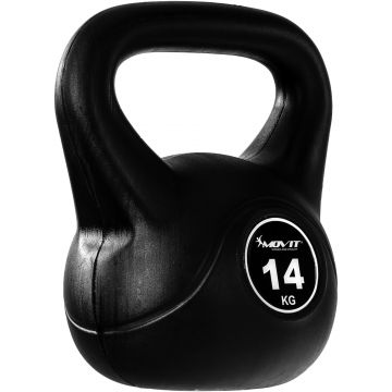 Kettlebell, negru, MOVIT, 3 - 20 KG