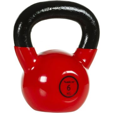 Kettlebell profesional, 2 - 24 KG, fonta, rosu MOVIT
