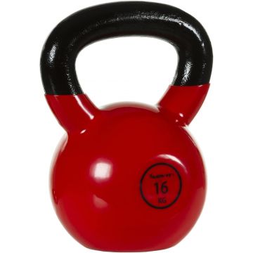 Kettlebell profesional, 2 - 24 KG, fonta, rosu MOVIT