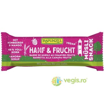 Musli Snack cu Canepa si Fructe Ecologic/Bio 50g