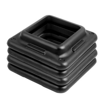 Placi suplimentare pentru stepper, negru, Lukadora