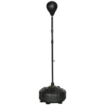 SPORTNOW Sac de box cu suport reglabil 145–180 cm, bază umplută, negru | Aosom Romania