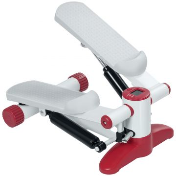 SPORTNOW Stepper mini stepper cu monitor LCD pedale antidrapante pentru exerciții acasă 44,5 x 29 x 20 cm gri | Aosom Romania