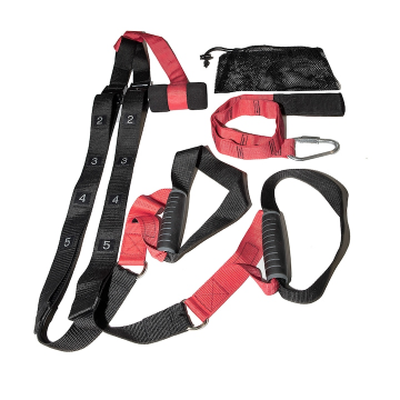 Banda elastica pentru fitness, cu manere Christopeit Banda elastica pentru fitness, cu manere Christopeit