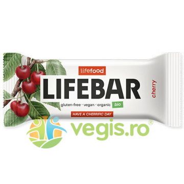 Baton Raw cu Cirese Ecologic/Bio 40g