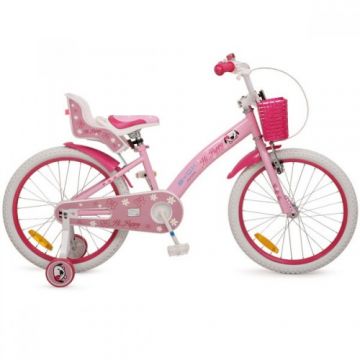 Bicicleta Copii Puppy - 20 Inch, Roz