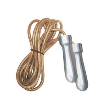 Coarda de sarit profesionala din piele, Manere otel cromat TOORX