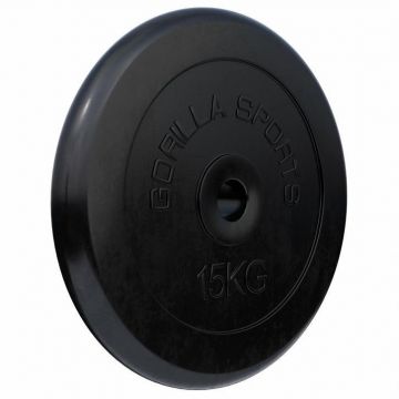 Discuri din cauciuc 0.5 - 30 KG Gorilla Sports