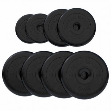 Discuri din cauciuc 0.5 - 30 KG Gorilla Sports