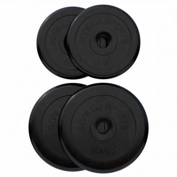 Discuri din cauciuc 0.5 - 30 KG Gorilla Sports