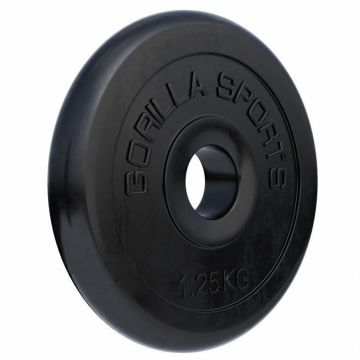 Discuri din cauciuc 0.5 - 30 KG Gorilla Sports