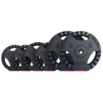 Discuri din plastic umplute cu ciment cu prinderi 1,25 - 15 kg 30/31mm Gorilla Sports
