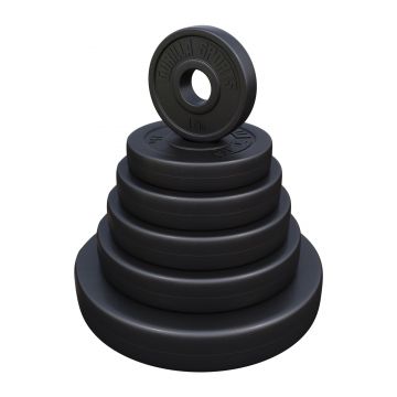 Discuri olimpice umplute cu ciment 1,25-15Kg 50/51mm Gorilla Sports