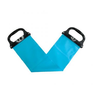 Extensor pentru exercitii banda elastica cu manere TECHFIT New! Extensor pentru exercitii banda elastica cu manere TECHFIT New!