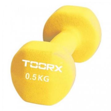 Gantera Neopren TOORX 0.5 kg Galben