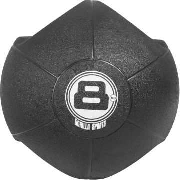 Minge medicinala, cu maner 3 - 8KG Gorilla Sports