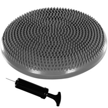 Pernă cu aer fitness, 38 cm, multiple culori, inclusiv pompă de aer MOVIT