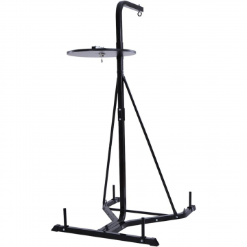 Platforma din otel pentru para box, 205 x 105 x 122 cm, negru PHYSIONICS