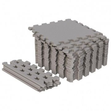 Set de 18 covorase de protectie, 30 x 30 cm, Multiple Culori, Gorilla Sports Set de 18 covorase de protectie, 30 x 30 cm, Multiple Culori, Gorilla Sports