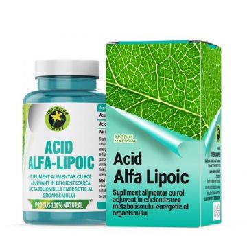 Acid Alfa Lipoic 60cps, Hypericum Acid Alfa Lipoic 60cps, Hypericum