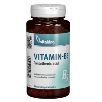 Acid Pantothenic B5 200mg 90cps Vitaking Acid Pantothenic B5 200mg 90cps Vitaking