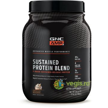 Amestec Proteic cu Aroma de Milkshake de Ciocolata Amp Sustained 980g