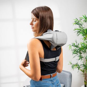 Aparat de masaj pentru gat si spate 6D reincarcabil Silax InnovaGoods