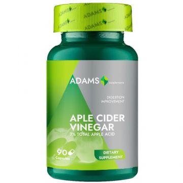 Apple Cider Vinegar, 90cps, Adams Supplements Apple Cider Vinegar, 90cps, Adams Supplements