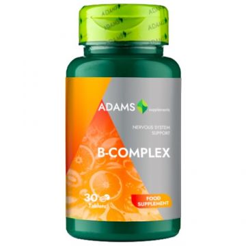 B-Complex, 30tab, Adams Supplements