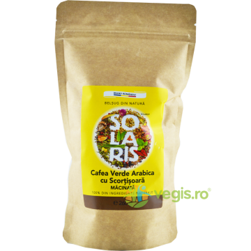 Cafea Verde Arabica Macinata cu Scortisoara 260g