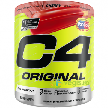 Cellucor C4 Original - Formula Pre-Workout cu Aroma de Cirese 249g