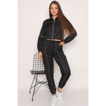 Compleu sport Intense Stripes pantaloni si bluza