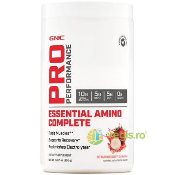 Essential Amino Complete - Aminoacizi cu Aroma de Capsuni si Banana Pro Performance 450g