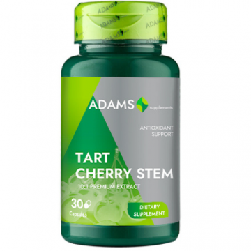 Extract Cozi Cirese, Tart Cherry Stem, 30 caps, Adams Supplements