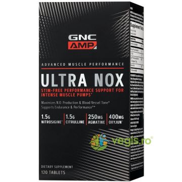 Formula pentru Pompare Musculara si Oxid Nitric Amp Ultra Nox 120tb