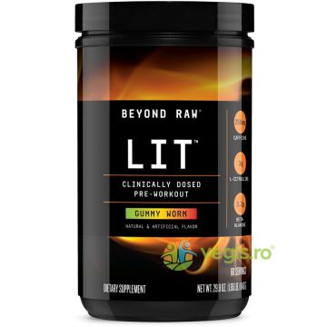 Formula Pre-Workout cu Aroma de Jeleuri Beyond Raw Lit 846g