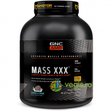 Gainer Proteic cu Aroma de Biscuiti si Frisca Amp Mass Xxx 2769g