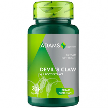 Gheara Diavolului 250mg, 30cps, Adams Supplements