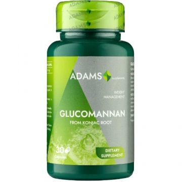 Glucomannan 450mg 30cps, Adams Supplements Glucomannan 450mg 30cps, Adams Supplements