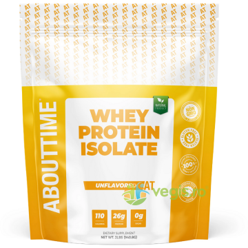 Izolat Proteic din Zer fara Aroma Abouttime 940.8g