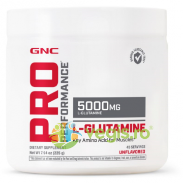 L-Glutamina Micronizata 5000mg fara Aroma Pro Performance 225g