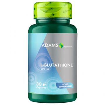 L-Gluthatione 200mg 30cps, Adams Supplements
