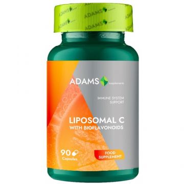 Liposomal C + Bioflavonoids, 90cps, Adams Supplements Liposomal C + Bioflavonoids, 90cps, Adams Supplements