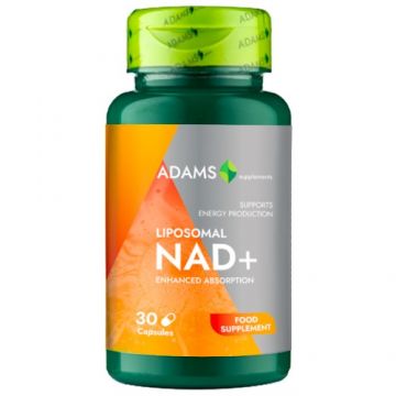 Liposomal NAD+ 300mg, 30cps, Adams Supplements