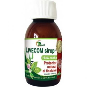 Livecom  Sirop Fara Zahar 100ml Ayurmed
