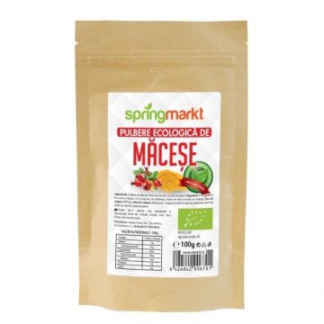 Macese pulbere ecologica, 100g, springmarkt