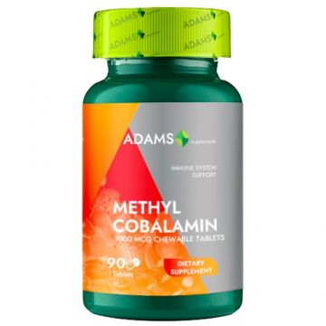 Metilcobalamina 1000mcg, 90tab, Adams Supplements Metilcobalamina 1000mcg, 90tab, Adams Supplements